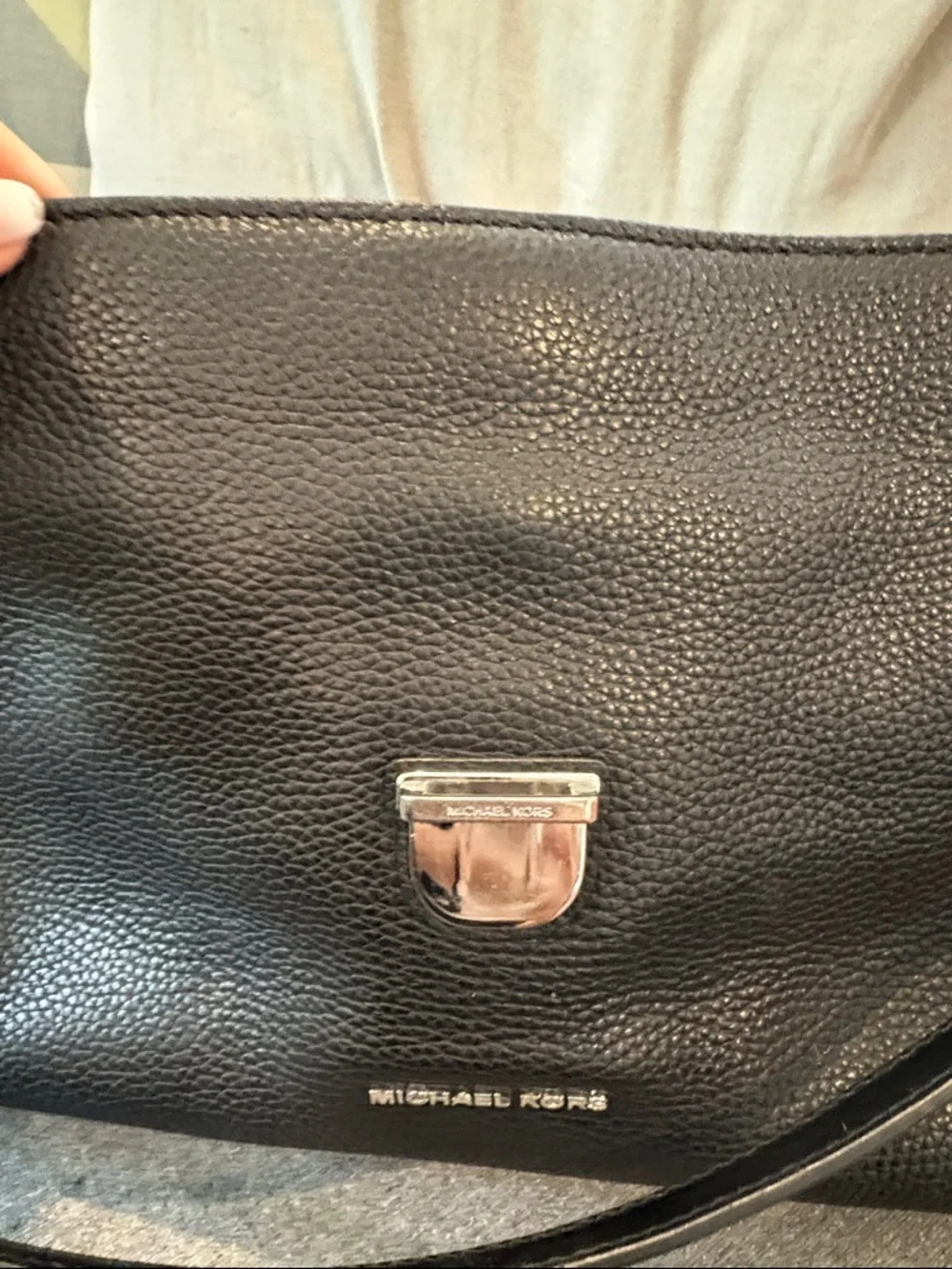 🖤 Michael Kors Black Studded Leather Bristol Satchel 🖤 - Picture 8 of 16